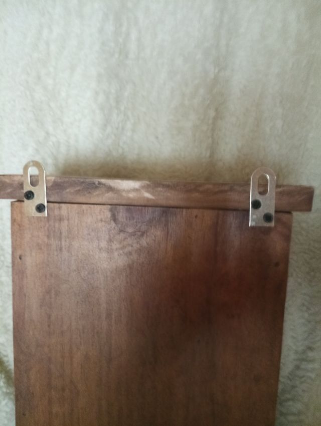 Portallaves madera rustico