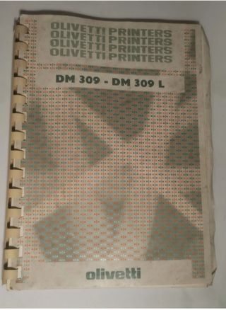 Manuale vintage Olivetti M240