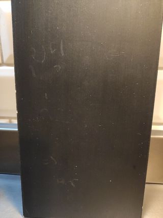 Lavagnetta bottiglia di vino