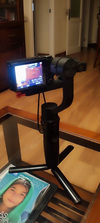 Hohem isteady multi 3. Compactas de accióny móvil.