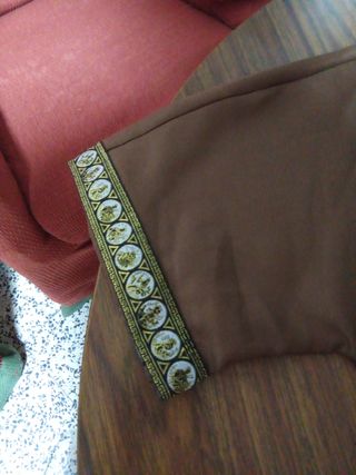 Camisa marrón disfraz