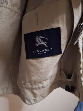 Gabardina Burberry unisex
