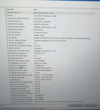 Ordenador de sobremesa