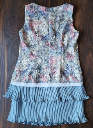 Vestido blonda 42