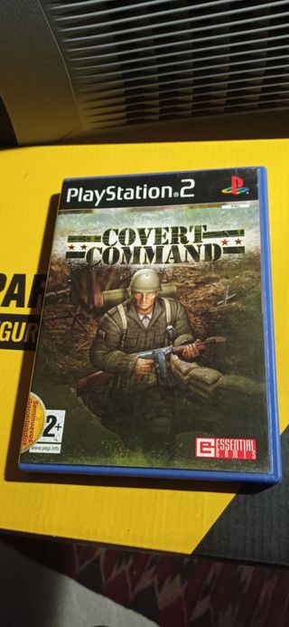 Videojuego ps2 covert command 