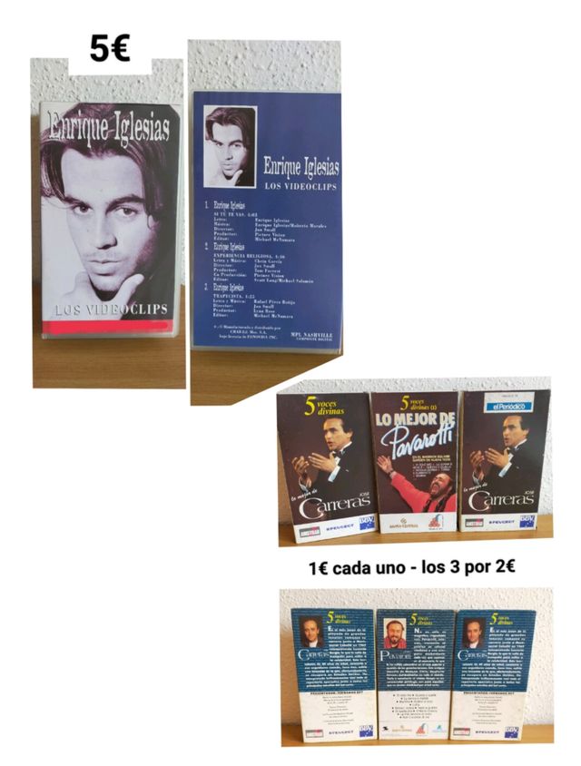 VHS ( varias fotos )