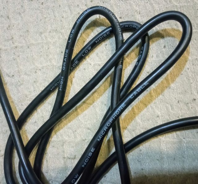 Cable micrófono condensador