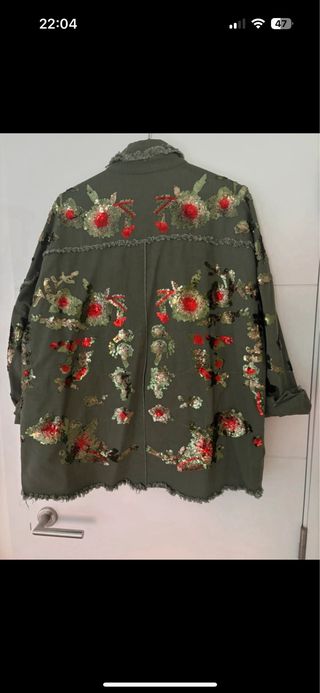 Sobrecamisa lentejuelas