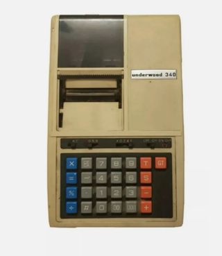 Calcolatrice Vintage Olivetti