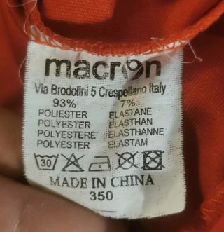 Tshirt calcio Napoli Macron - maglietta gara 