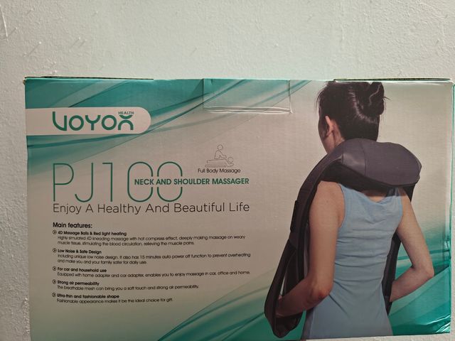 Masajeador de cuello y hombros