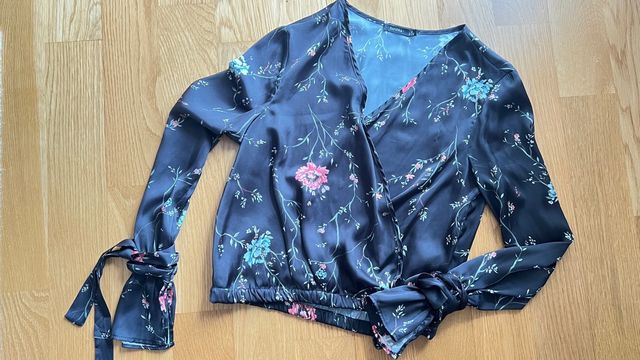 Blusa “Bershka” estampada