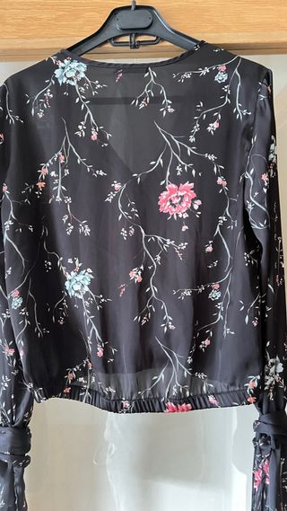 Blusa “Bershka” estampada