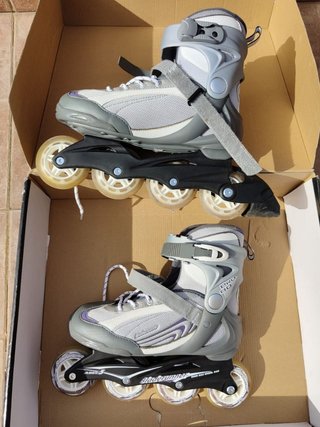 PATINES EN LINEA PARA MUJER, ROLLERBLADE, TALLA 38