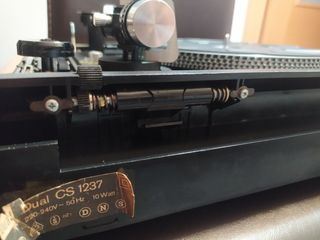 DUAL CS 1237 TOCADISCOS