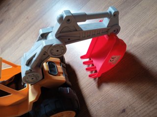 Pala excavadora de juguete