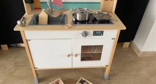 Cocina Juguete de Madera con extras