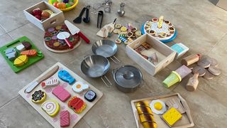 Cocina Juguete de Madera con extras