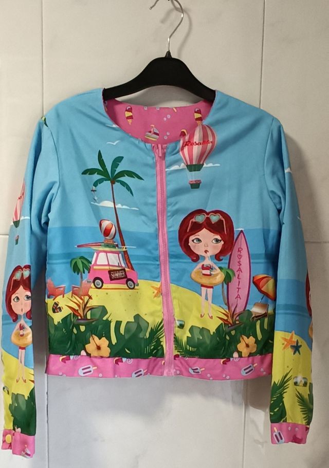 Chaqueta reversible Rosalita talla 8-10