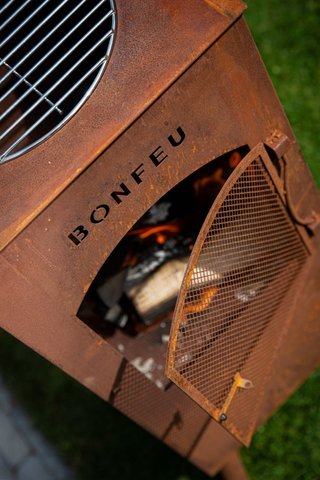 Estufa de leña para exterior BONCARRE