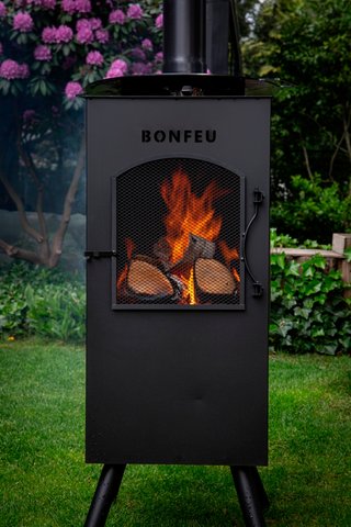 Estufa de leña para exterior BONCARRE