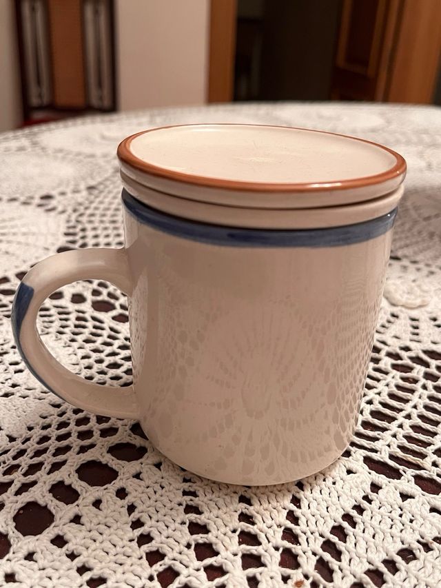 4 tazas infusion con filtro