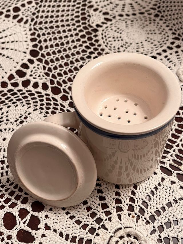 4 tazas infusion con filtro