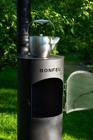 Estufa de leña exterior BONGIANO LP nueva