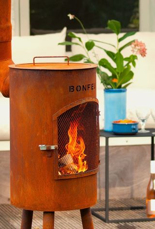 Estufa de leña exterior BONGIANO SP nueva