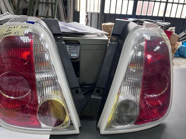 Coppia fanali posteriore fiat 500 
