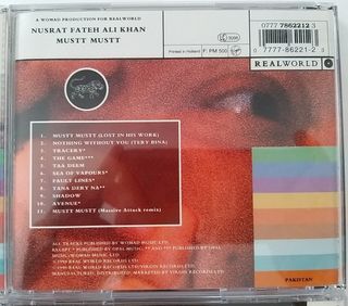 NUSRAT FATEH ALI KHAN x 5 ALBUMS FROM REAL WORLD