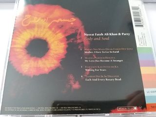 NUSRAT FATEH ALI KHAN x 5 ALBUMS FROM REAL WORLD