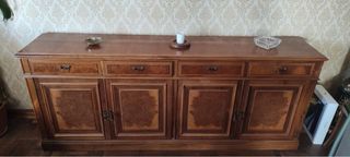 muebles comedor años 70: aparador, mesa, sillas...