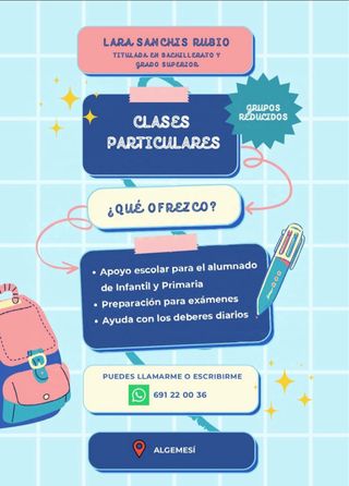 Clases particulares personalizadas📚