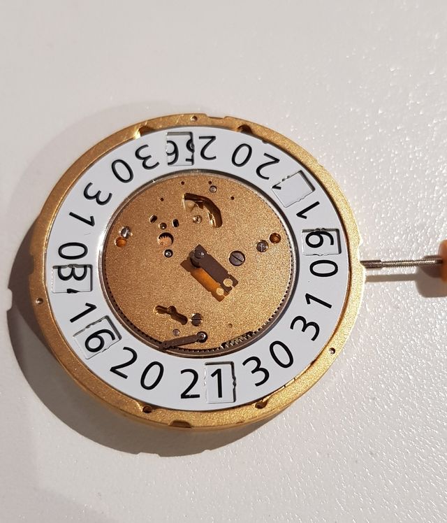 Calibre, movimiento, maquina ronda