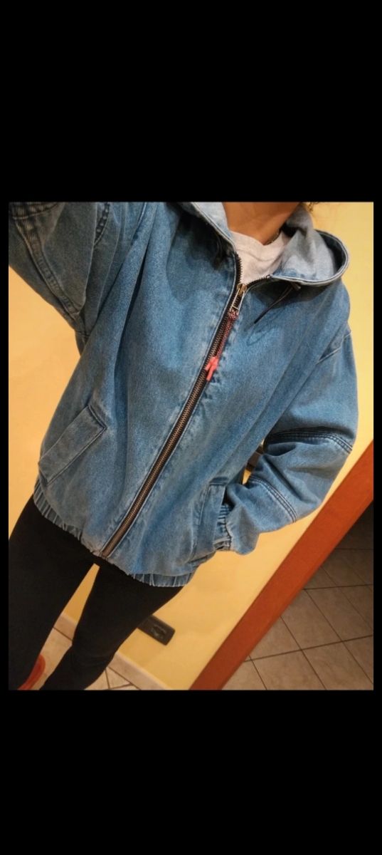 Giacca denim Bershka