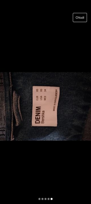 Giacca denim Bershka