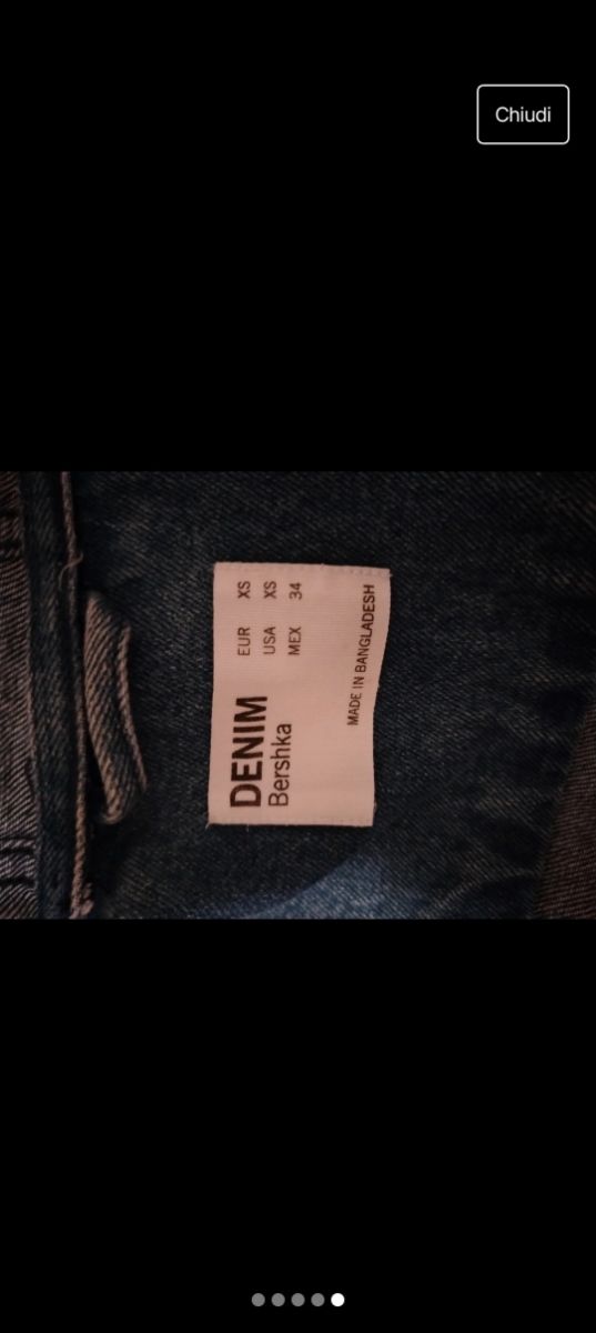 Giacca denim Bershka