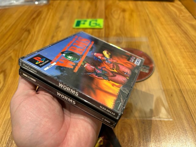 Worms caja doble playstation ps1