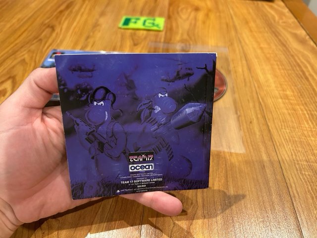 Worms caja doble playstation ps1