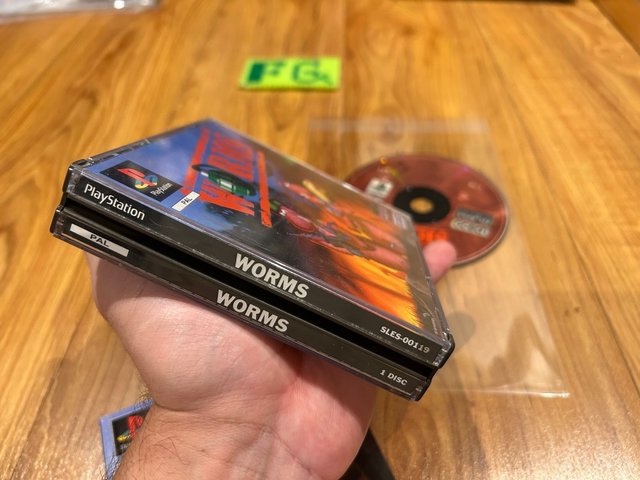 Worms caja doble playstation ps1