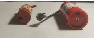 Lotto 2 Accendini Vintage estintori estintore