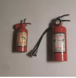 Lotto 2 Accendini Vintage estintori estintore
