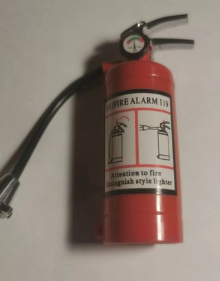 Lotto 2 Accendini Vintage estintori estintore