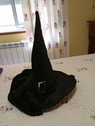 Gorro disfra de bruja. Halloween