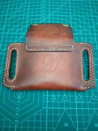 Cartera de cuero 