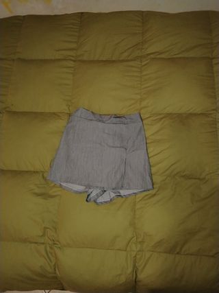 Gonna pantoloncino grigio S