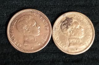 L&J monedas Alfonso XIII 2C 1904