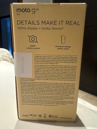 Telefono Movil Moto G34, 5G