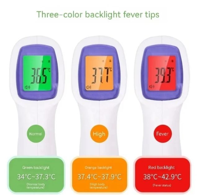 ✅️ Termómetro digital infrarojo frente✅️